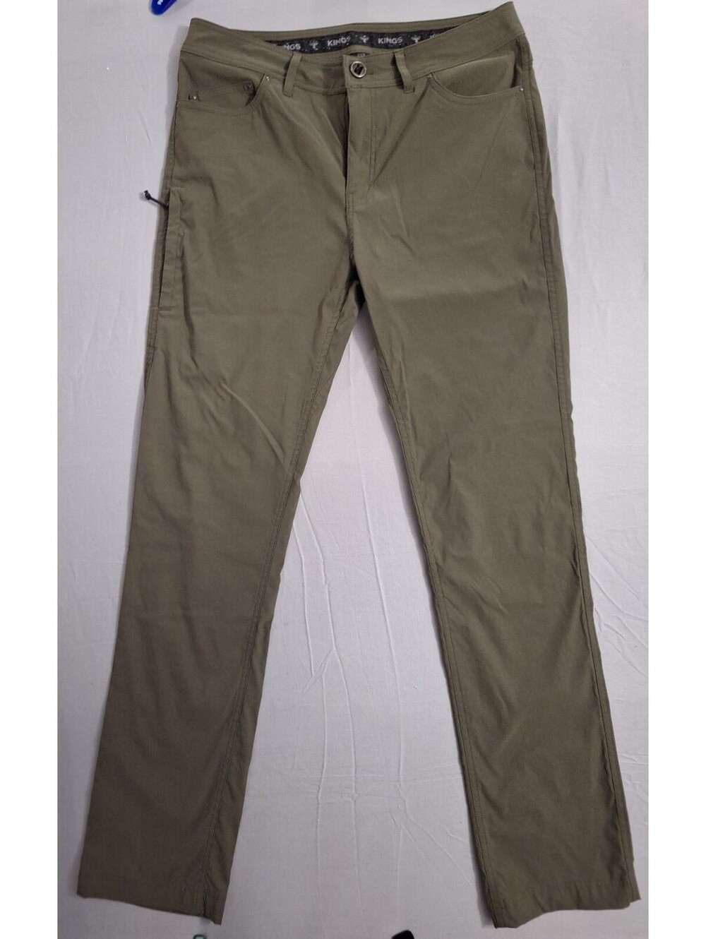 KINGS CAMO XKG Sonora Pants Men’s 32T Green Hunting Outdoor Stretch UPF 50 EUC